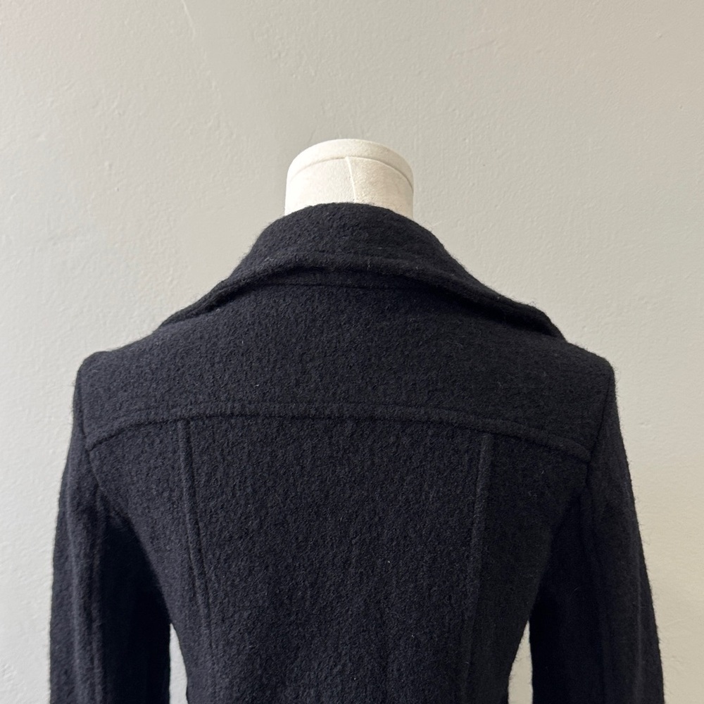 Sandro Sportswear 100% Wool Double-Breasted Peacoat – Size Small - Picture 8 of 13